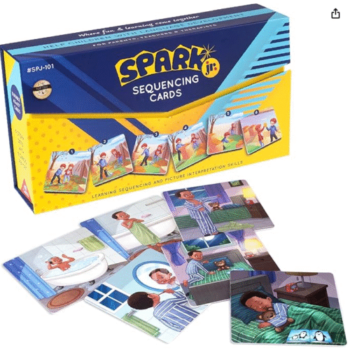 Sequence for Kids Cards, Speech Therapy Materials