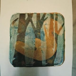 There is something lurking in the woods, behind the trees