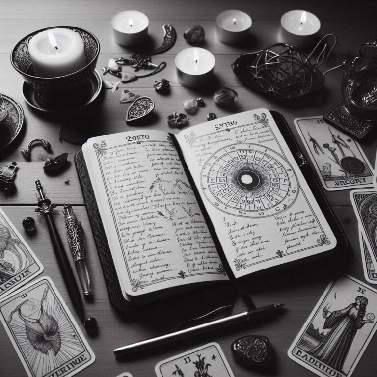 Archetypal tarot journaling astrology