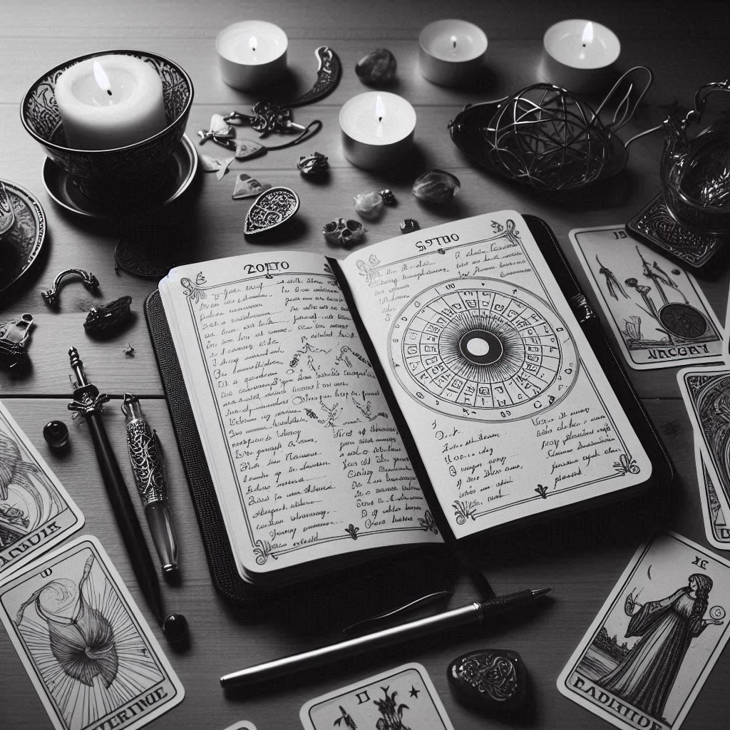 Archetypal tarot journaling astrology