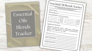 Essential Oils Blend Tracker