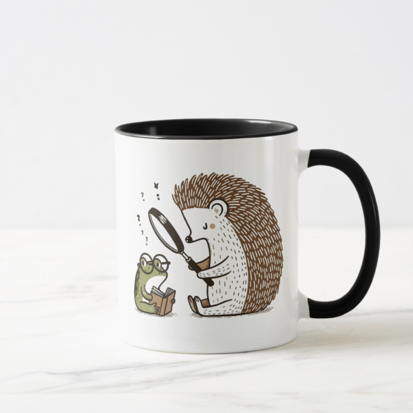 Hugo the Hedgehog and the magical magnifying glass